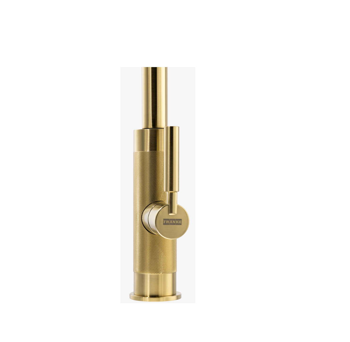 Franke Tessuto L Shape Spout Gold Kitchen Mixer Tap - The Tap Specialist