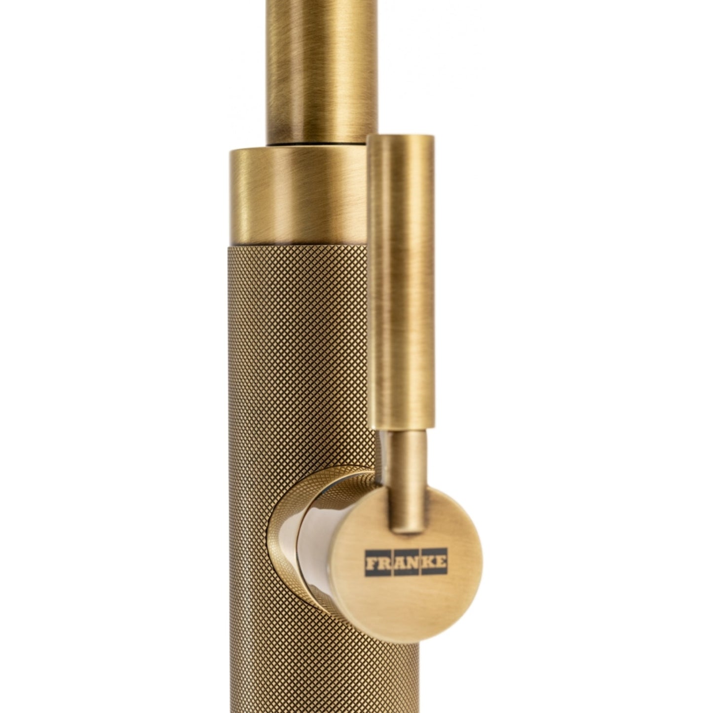 Franke Tessuto L Spout Brass Kitchen Tap 115.0692.198 - The Tap Specialist