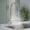 Hanstrom 3 - in - 1 Swan Touch Instant Boiling Water Tap - The Tap Specialist