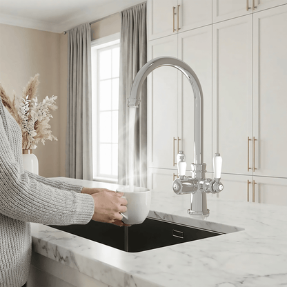 Hanström Holden 3 - in - 1 Instant Boiling Water Tap - The Tap Specialist