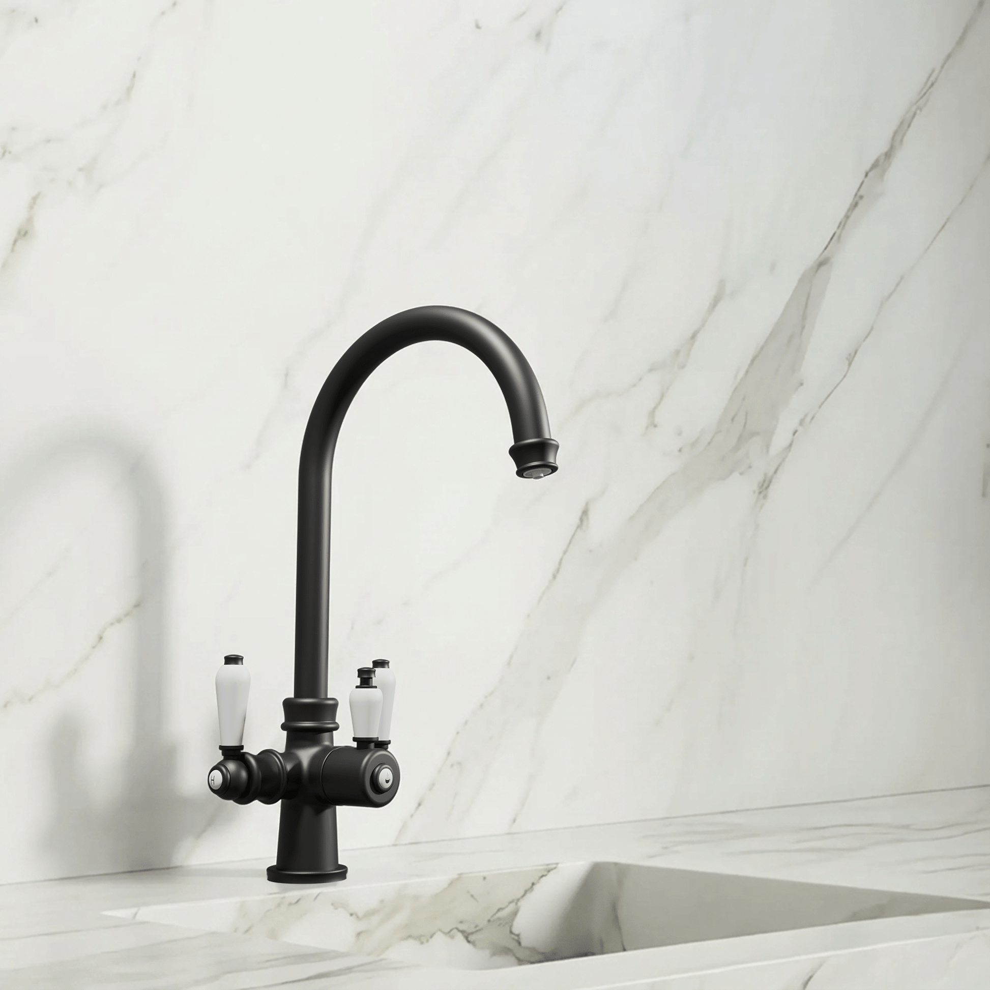 Hanström Holden 3 - in - 1 Instant Boiling Water Tap - The Tap Specialist