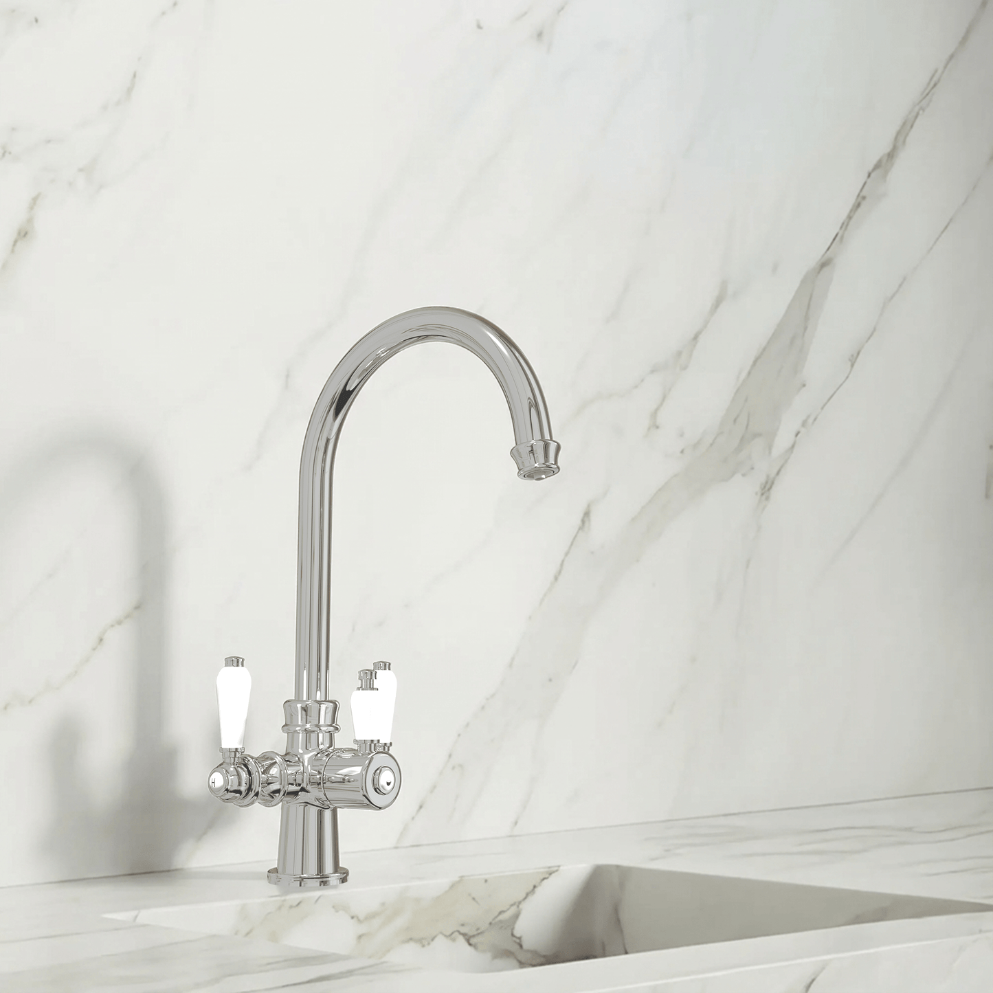 Hanström Holden 3 - in - 1 Instant Boiling Water Tap - The Tap Specialist