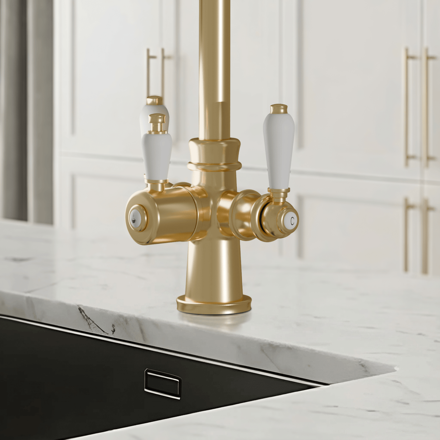 Hanström Holden 3 - in - 1 Instant Boiling Water Tap - The Tap Specialist