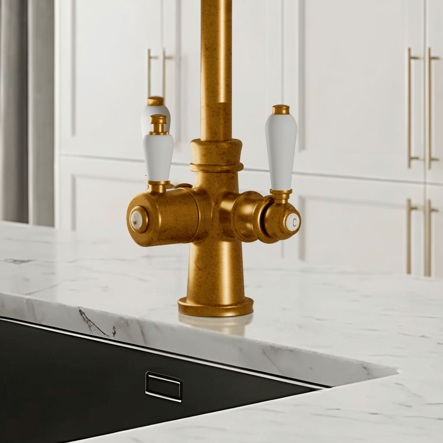 Hanström Holden 3 - in - 1 Instant Boiling Water Tap - The Tap Specialist