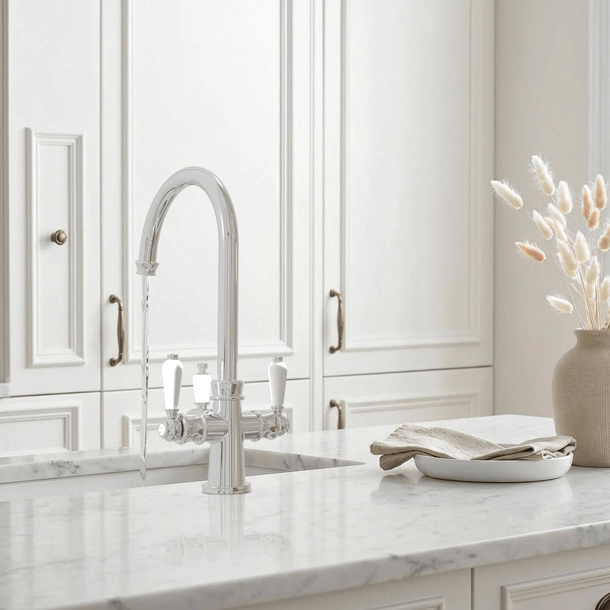 Hanström Holden 3 - in - 1 Instant Boiling Water Tap - The Tap Specialist