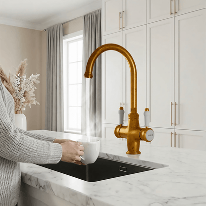 Hanström Sterling 3 - in - 1 Instant Boiling Water Tap - The Tap Specialist
