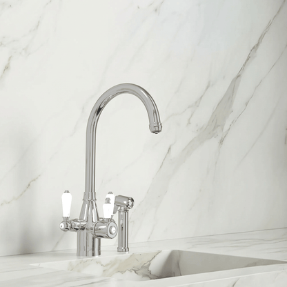 Hanström Tate 3 - in - 1 + Spray Instant Boiling Water Tap - The Tap Specialist