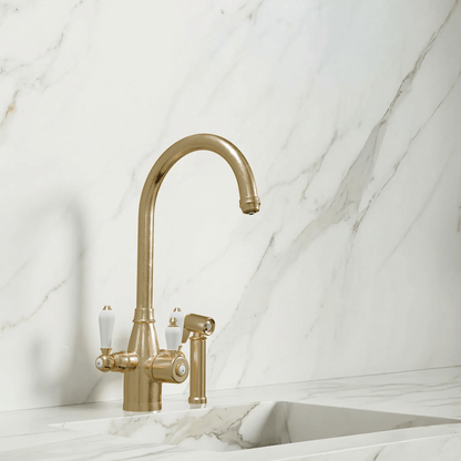 Hanström Tate 3 - in - 1 + Spray Instant Boiling Water Tap - The Tap Specialist