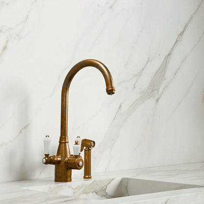 Hanström Tate 3 - in - 1 + Spray Instant Boiling Water Tap - The Tap Specialist