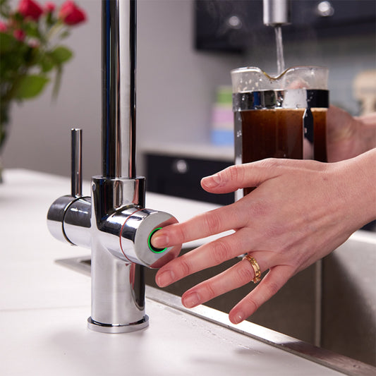 Impromta Biometric Boiling Hot Water Tap - 3 - in - 1 & 4 - in - 1 Safety Tap - The Tap Specialist