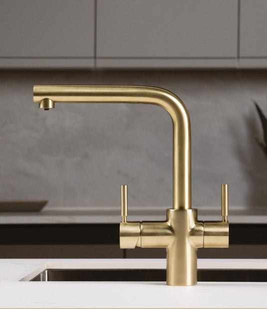 InSinkErator 3N1 L Spout Steaming Hot Water Tap With Neo Boiler Tank and Filter Kit - The Tap Specialist