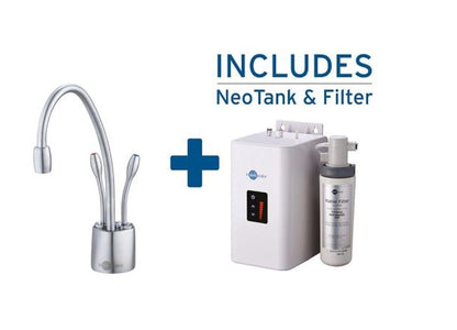 InSinkErator HC1100 Steaming Hot & Cold Water Tap Neo Boiler Tank and Filter Kit - The Tap Specialist