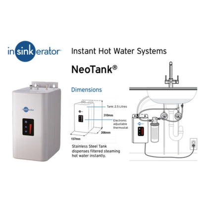 InSinkErator Neo Tank – Digital Boiling Water System Filter Pack