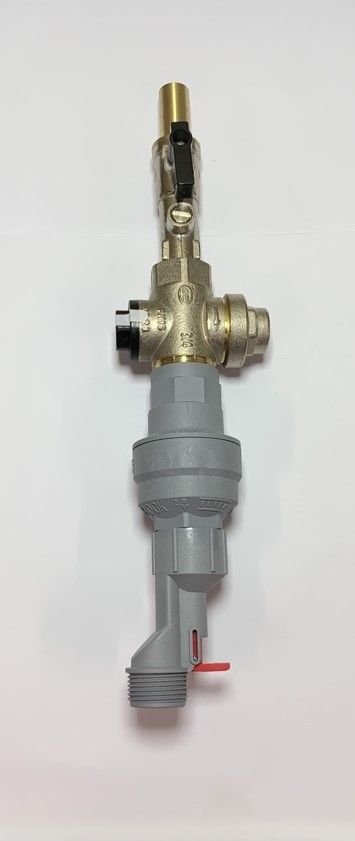 Install Rail & Waterblock 15mm inlet 3/4'' outlet for use with Hydrochill products - The Tap Specialist