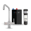 INTU 4OUR Nexus 4 - in - 1 Square Instant Boiling Water Tap - The Tap Specialist