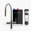 INTU Digital Sovereign 4 - in - 1 Pull Down Swan Instant Boiling Water Tap – 2.4L or 4.0L Nexus Tank - The Tap Specialist