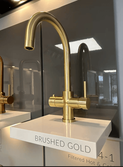 Intu Sovereign & Nexus 4 - 1 Pull Down Swan Instant Boiling Water Tap - The Tap Specialist