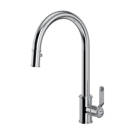 Perrin & Rowe Armstrong Pullout Rinse Kitchen Sink Mixer Tap 4544HT - The Tap Specialist