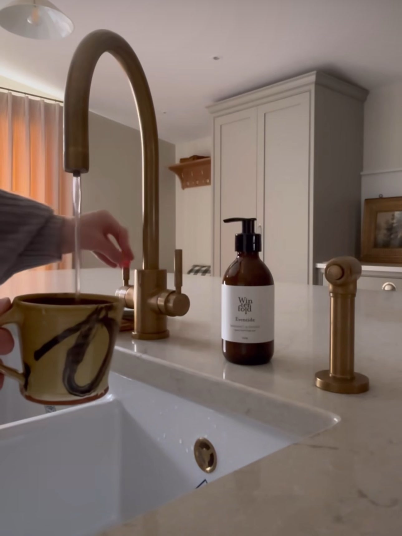 Perrin & Rowe Juliet 3 - in - 1 Instant Hot Water Tap with Rinse 1712 - The Tap Specialist