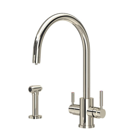 Perrin & Rowe Juliet 3 - in - 1 Instant Hot Water Tap with Rinse 1712 - The Tap Specialist