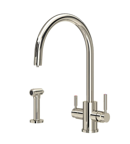 Perrin & Rowe Juliet 3 - in - 1 Instant Hot Water Tap with Rinse 1712 - The Tap Specialist