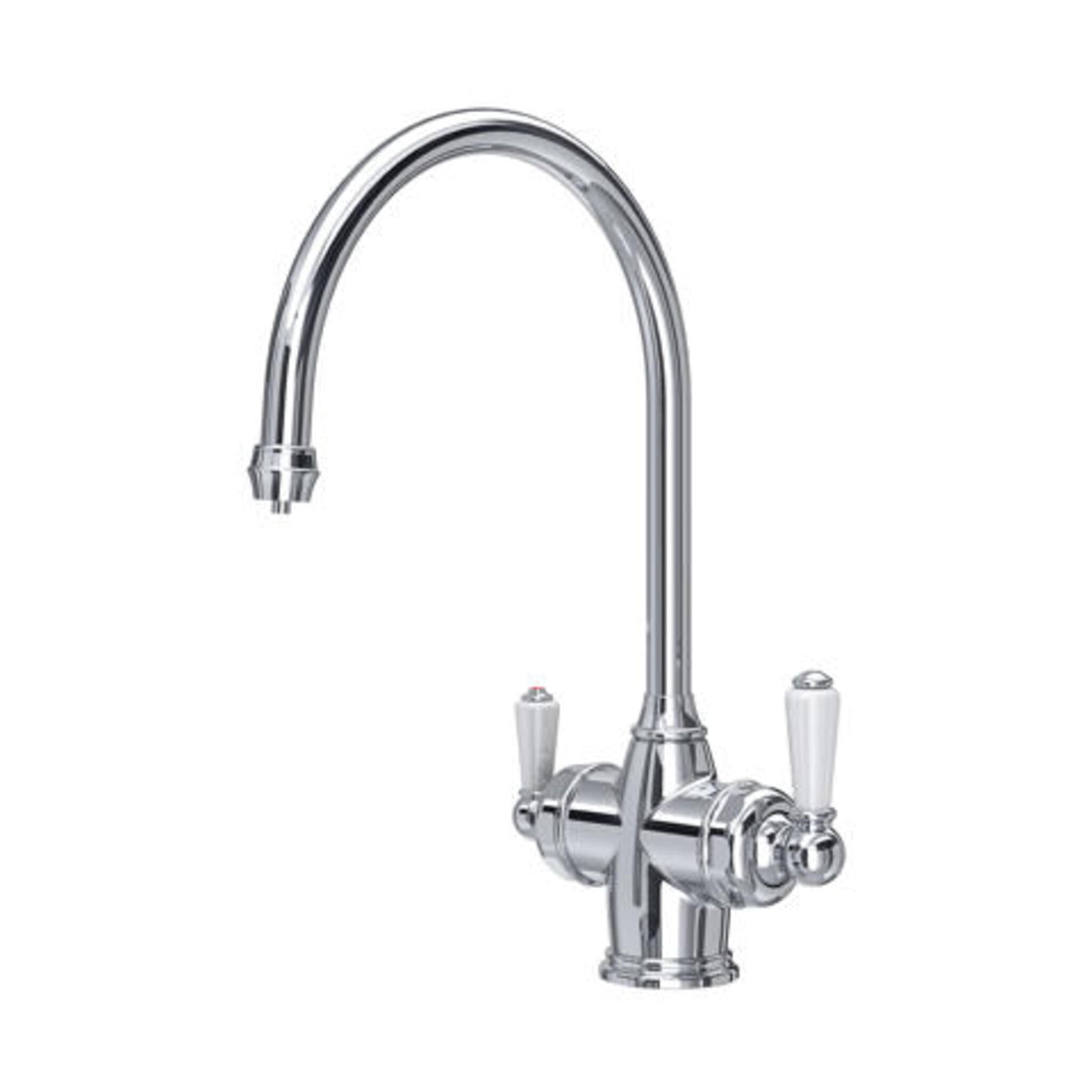 Perrin & Rowe Phoenician 3 - in - 1 Instant Hot Water Tap - The Tap Specialist