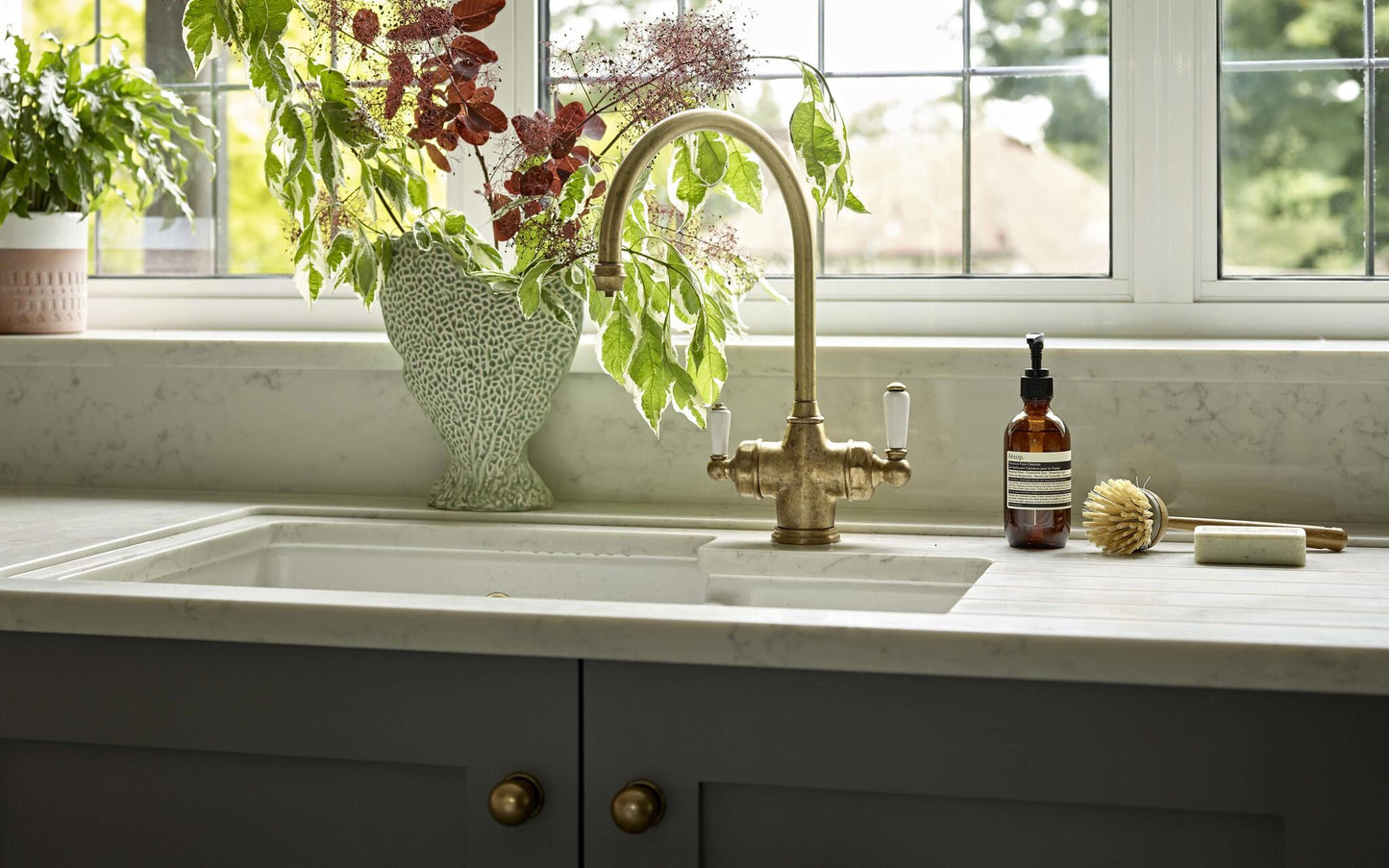Perrin & Rowe Phoenician 3 - in - 1 Instant Hot Water Tap - The Tap Specialist