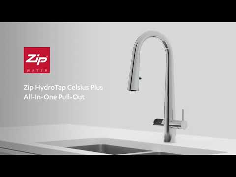 Zip HydroTap Celsius Plus All-In-One Pull Out Boiling, Chilled (optional Sparkling) Hot & Cold