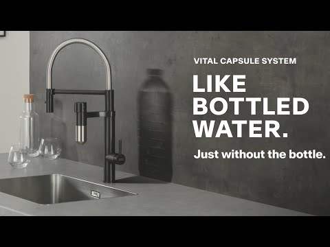 Franke Vital Capsule Filter 3-in-1 Semi-Pro Pull Out Kitchen Tap