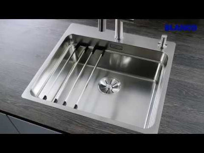 Blanco ETAGON 700-U Silgranit 1 Bowl Undermount Soft White Kitchen Sink - 527078