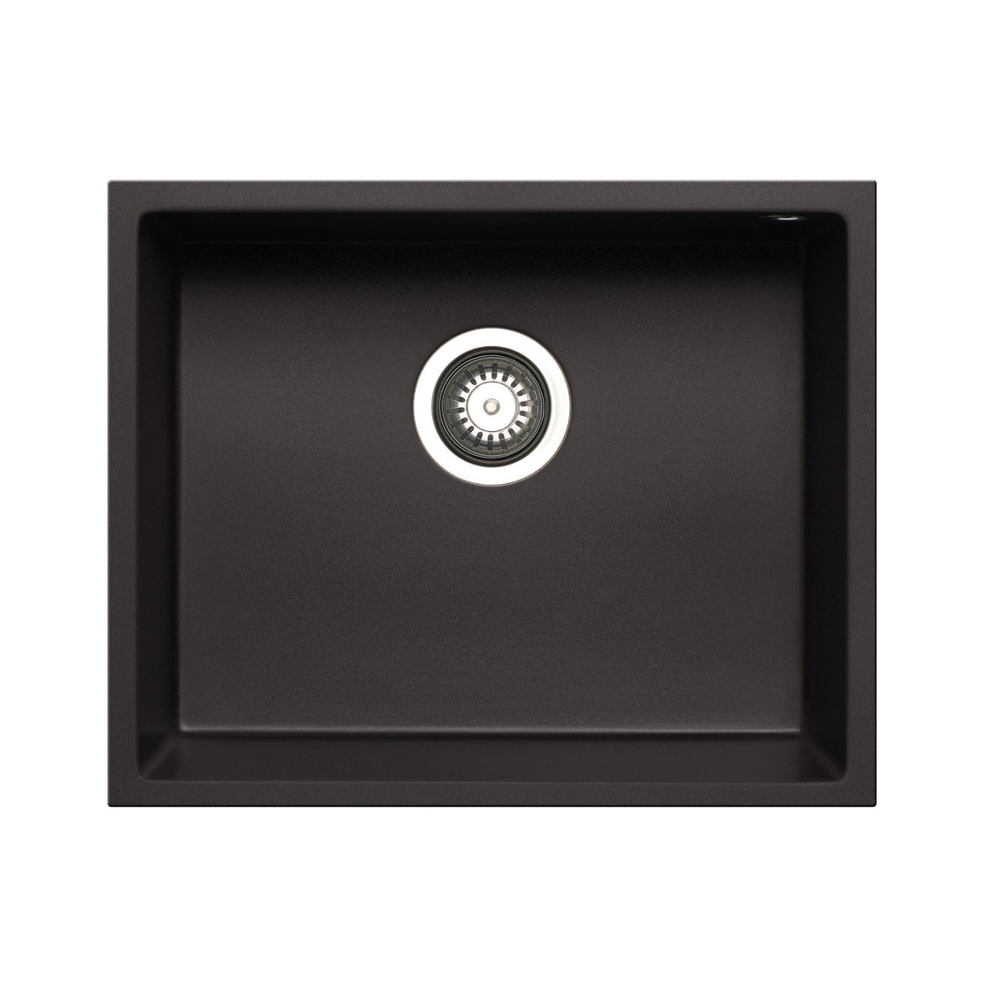 Prima+ Granite 1B Undermount Sink - Black - The Tap Specialist