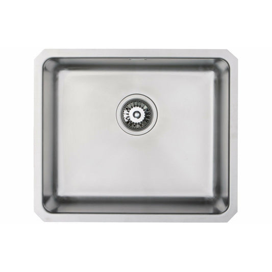 Prima+ Large 1.0B R25 Undermount Sink Stainless Steel - The Tap Specialist