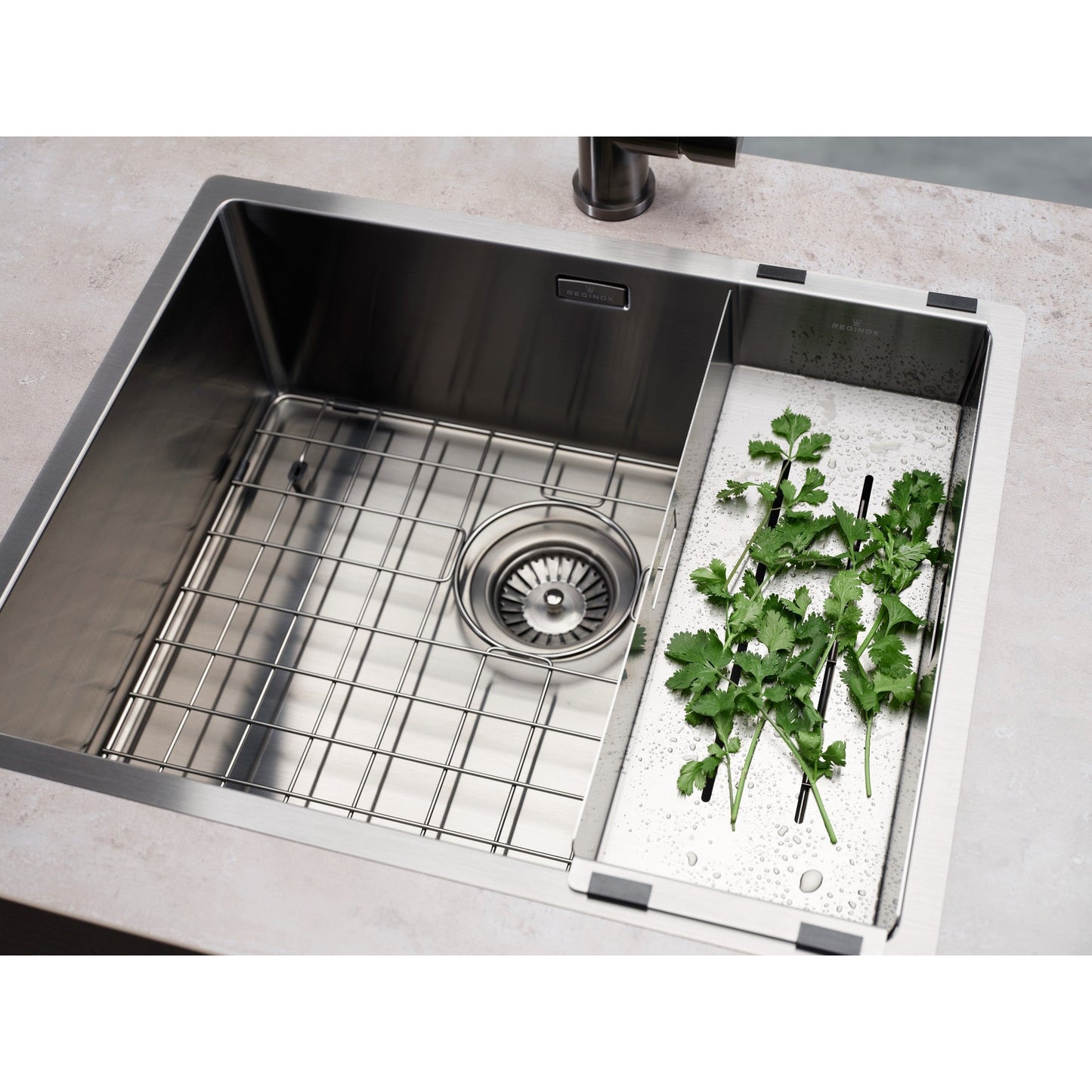 Reginox Miami 50x40 Single Bowl Sink - The Tap Specialist