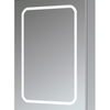 Rika 500mm 1 Door Front - Lit LED Mirror Cabinet - The Tap Specialist