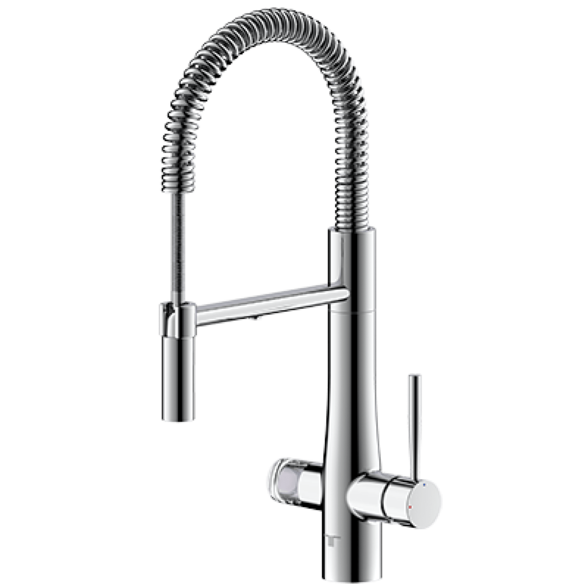 Triflow Hybrid Flex 4 in 1 Boiling Tap Slim Handle Chrome Kitchen Tap - The Tap Specialist