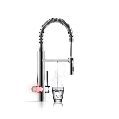 Triflow Hybrid Flex 4 in 1 Boiling Tap Slim Handle Chrome Kitchen Tap - The Tap Specialist