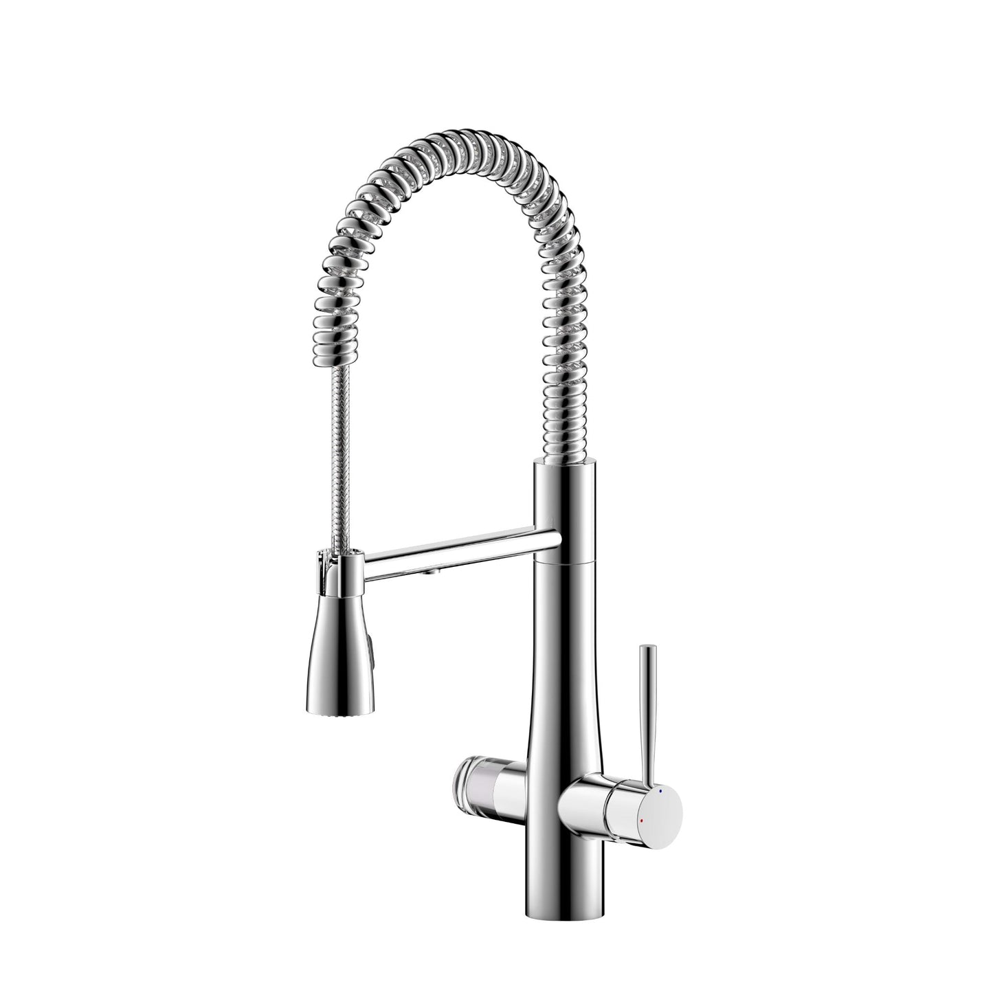 Triflow Hybrid Flex 4 in 1 Boiling Tap Slim Handle Chrome Kitchen Tap - The Tap Specialist