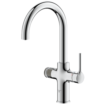 Triflow Hybrid Hybrid Pro 4 in 1 Boiling Tap Chrome - The Tap Specialist