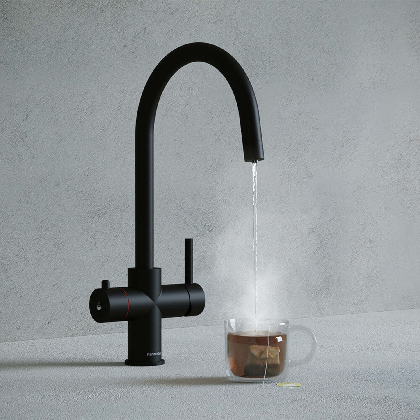 Verana 3 - in - 1 Swan Instant Boiling Water Tap - The Tap Specialist