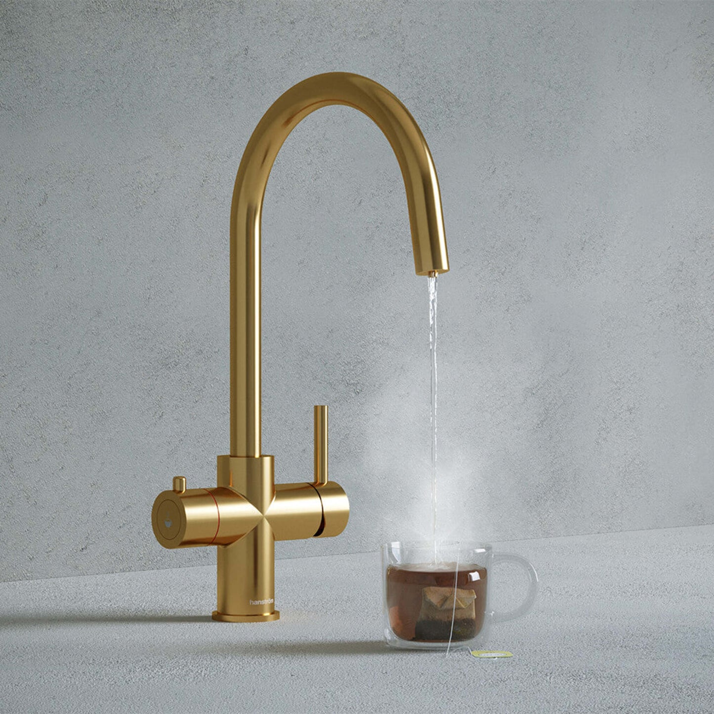 Verana 3 - in - 1 Swan Instant Boiling Water Tap - The Tap Specialist