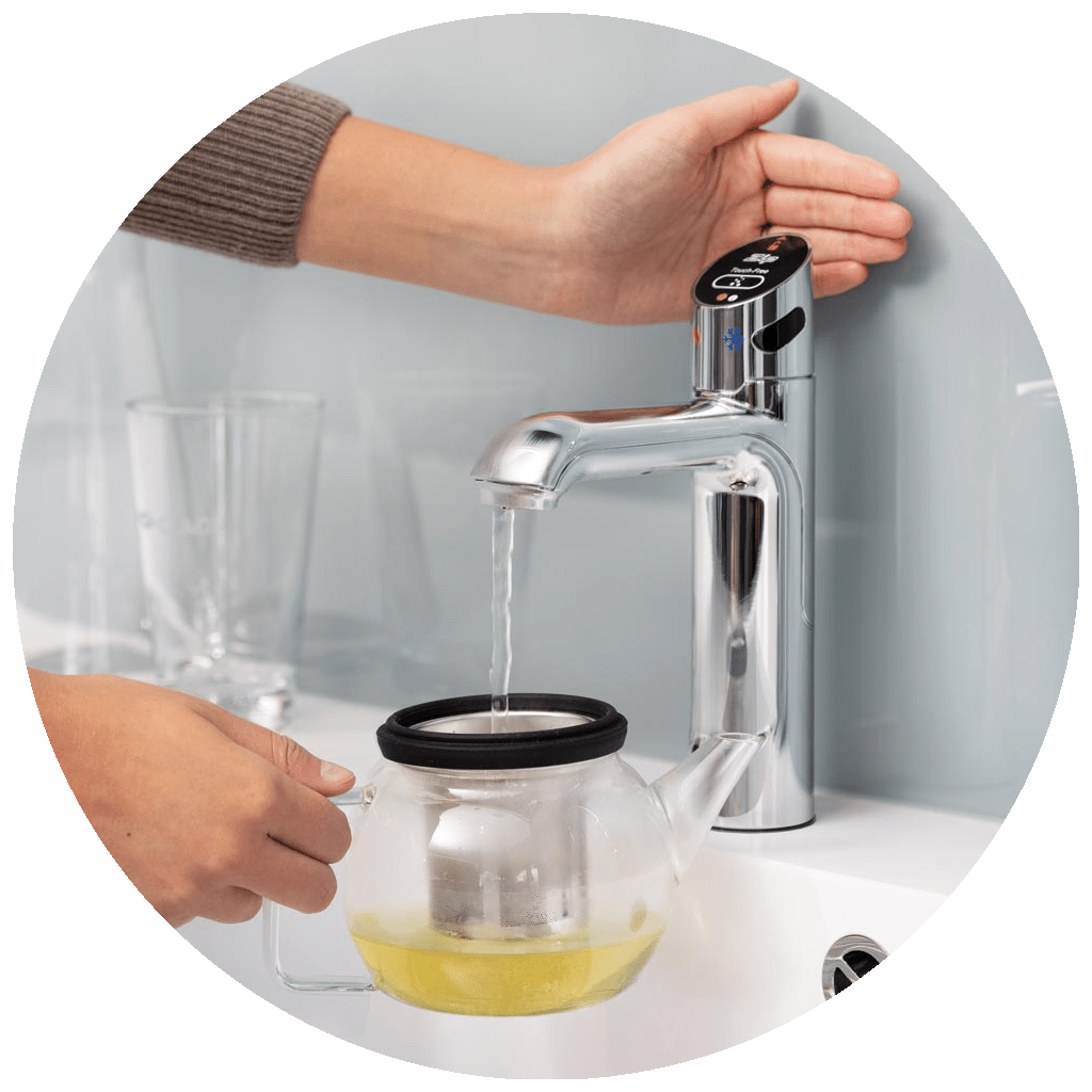 Zip HydroTap for Work G5 Touch Free Wave Boiling Chilled Sparkling 140/75 - The Tap Specialist