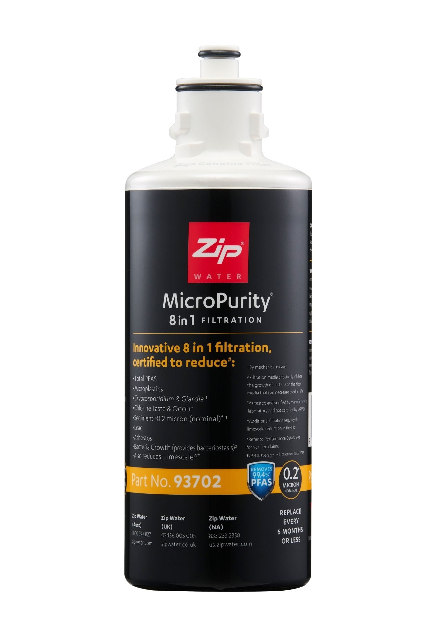 Zip Water 0.2 Micron Replacement Filter for Work - The Tap Specialist