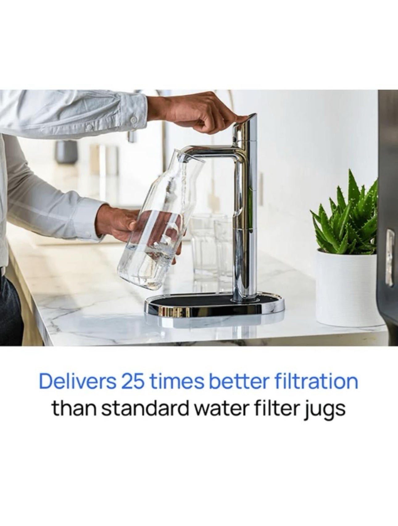 Zip Water Classic Plus All - in - One HydroTap 100/75 G5 Boiling Chilled Plus Hot & Cold - The Tap Specialist