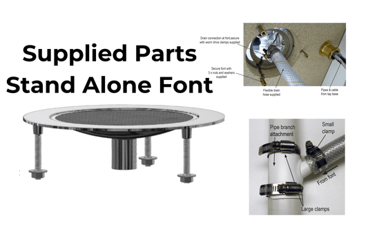 Zip Water Stand Alone Font for HydroTap Arc - The Tap Specialist