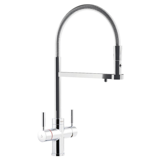 Abode Pronteau Professional 3 in 1 Monobloc Instant Hot Water Tap (Chrome)