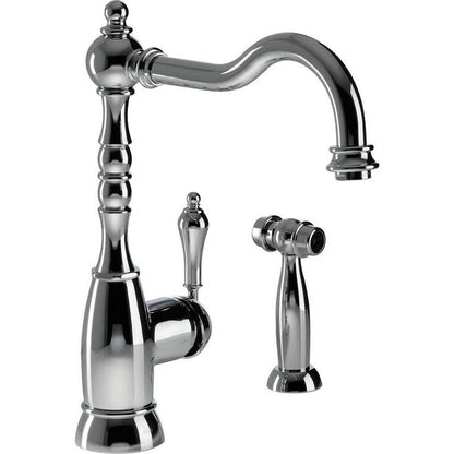 Abode Bayenne Monobloc Single Lever Tap With or Without Integrated Handspray - The Tap Specialist