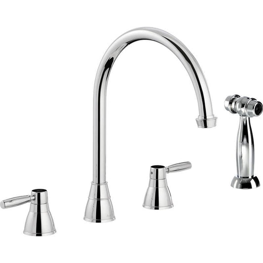 Abode Brompton 3 Part Mixer With Independent Hendon Handspray or Without - The Tap Specialist
