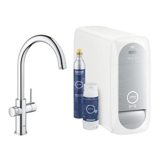 Grohe Blue Home Duo Starter Tap Kit C-Spout