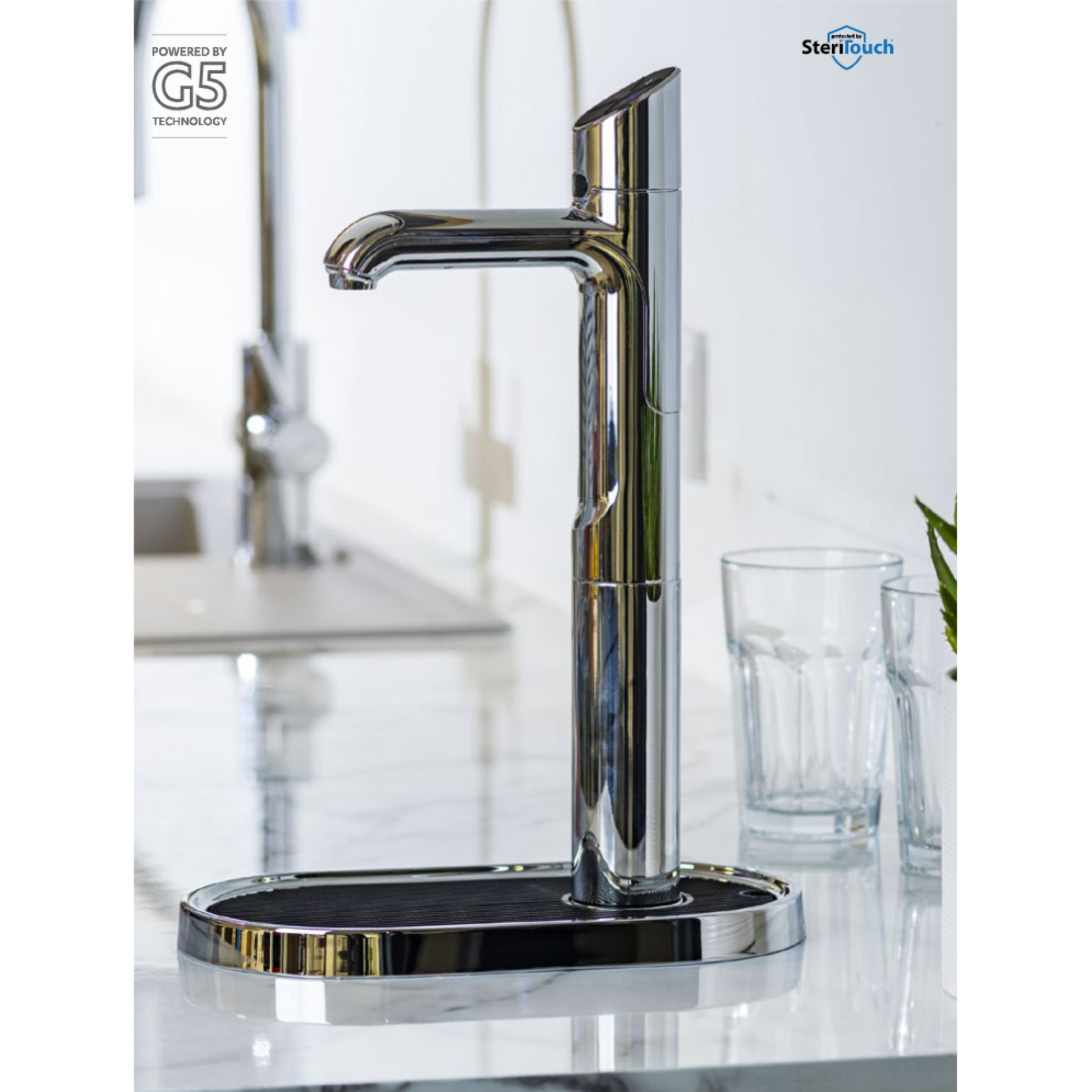 Zip HydroTap Classic Plus G5 with Raised Font (Bright Chrome)