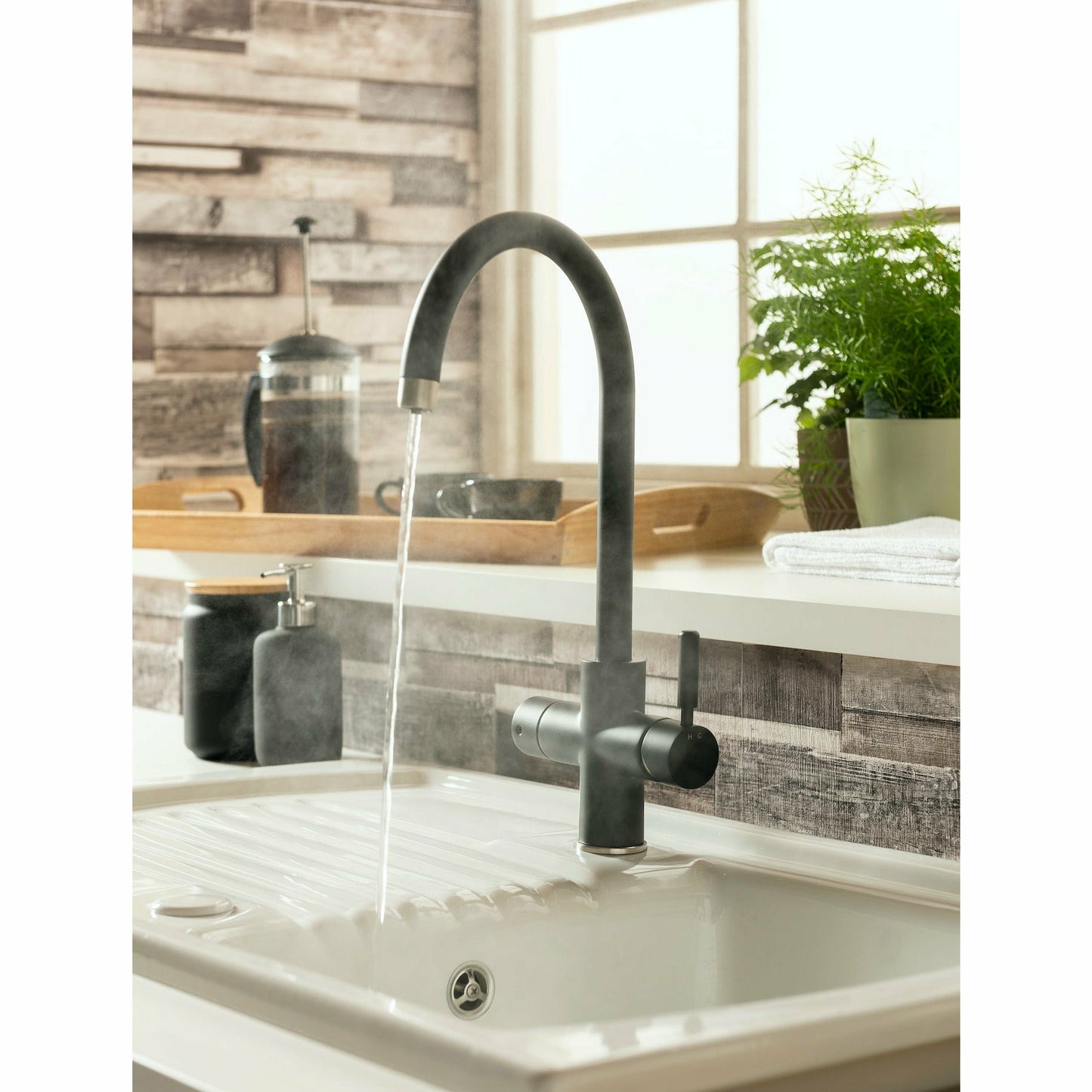 Waterlogic Vessi Instant Steaming Hot Water Tap for Home - The Tap Specialist